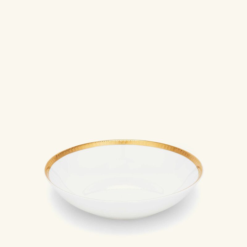 christofle malmaison soup bowl gold 19cm