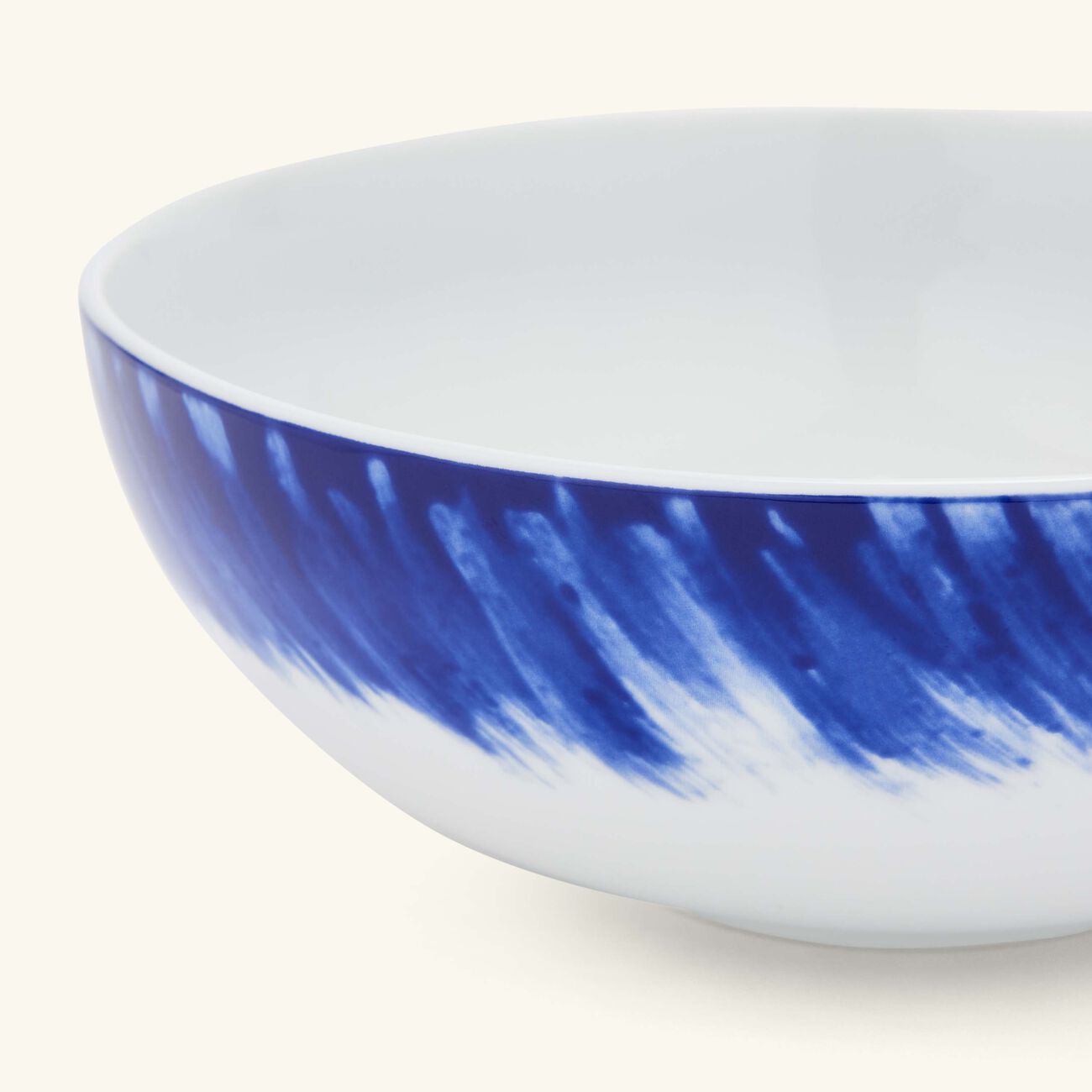 bernardaud in bloom serving bowl blue