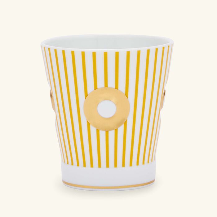 bernardaud delphos eolie drinking glass yellow