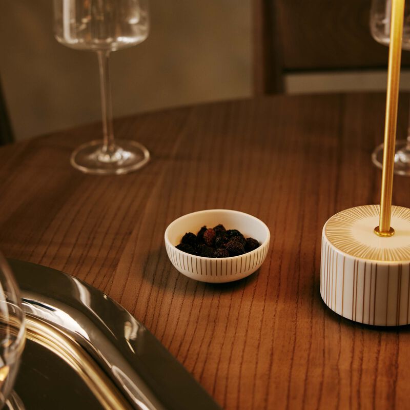 Sol Serving Bowl Gold 8cm bernardaud sol serving bowl gold 8cm