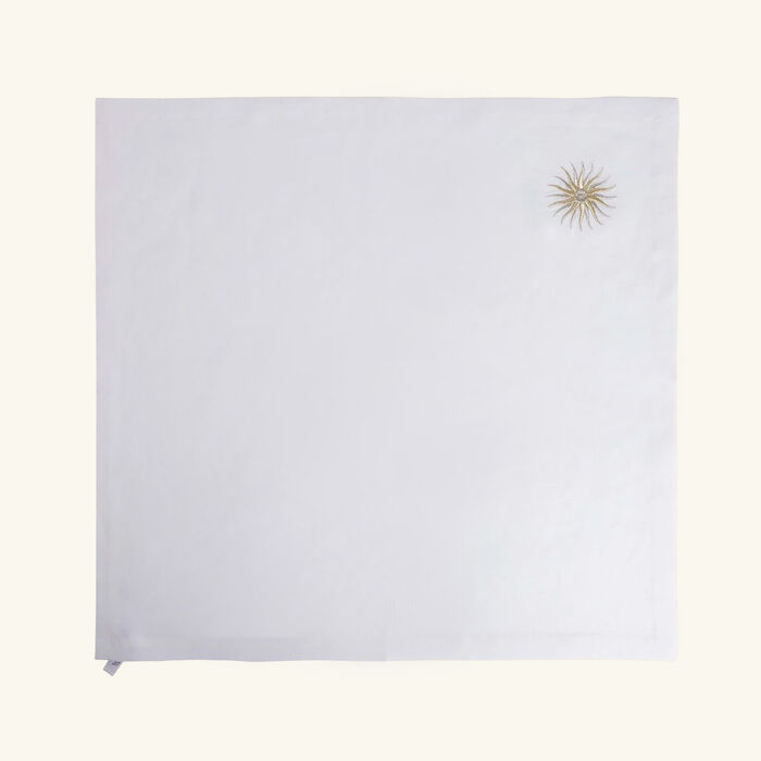 catherine denoual sunshine napkin white