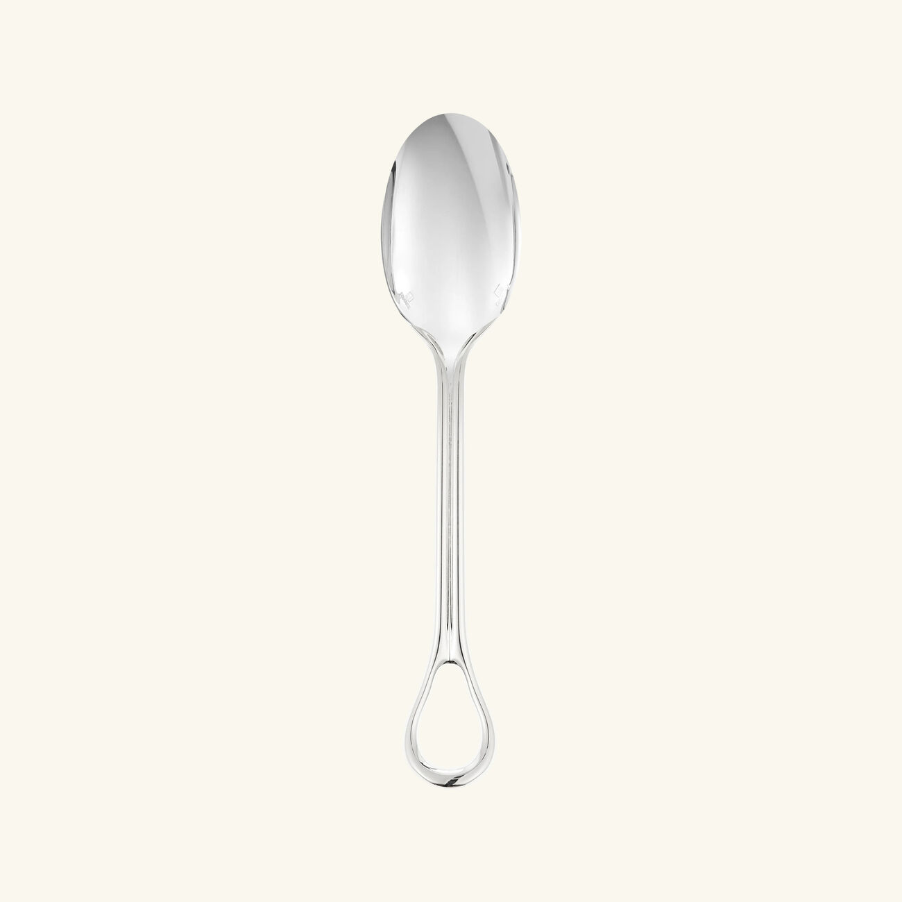 christofle carrousel dessert spoon silver plated
