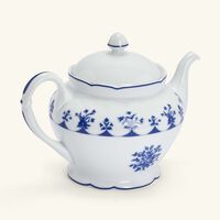 bernardaud chateaubriand couleur tea pot blue