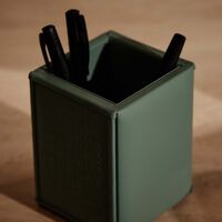 جيوبانيارا حامل أقلام إيلي صعب مونوغرام أجاتا باللون الأخضر