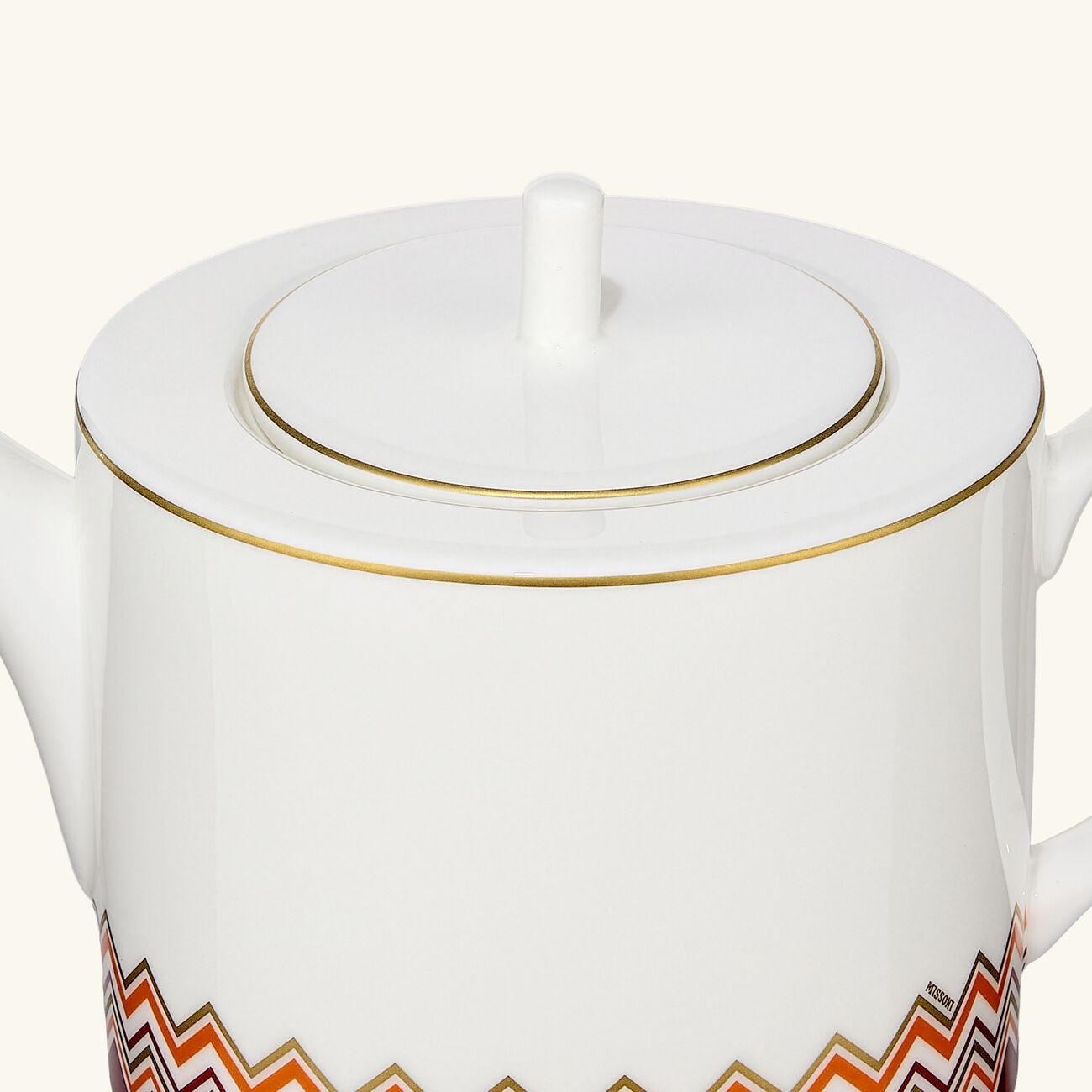 missoni home iconic tea   coffee pot multicolor