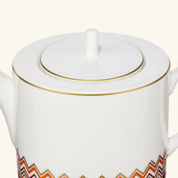 missoni home iconic tea   coffee pot multicolor