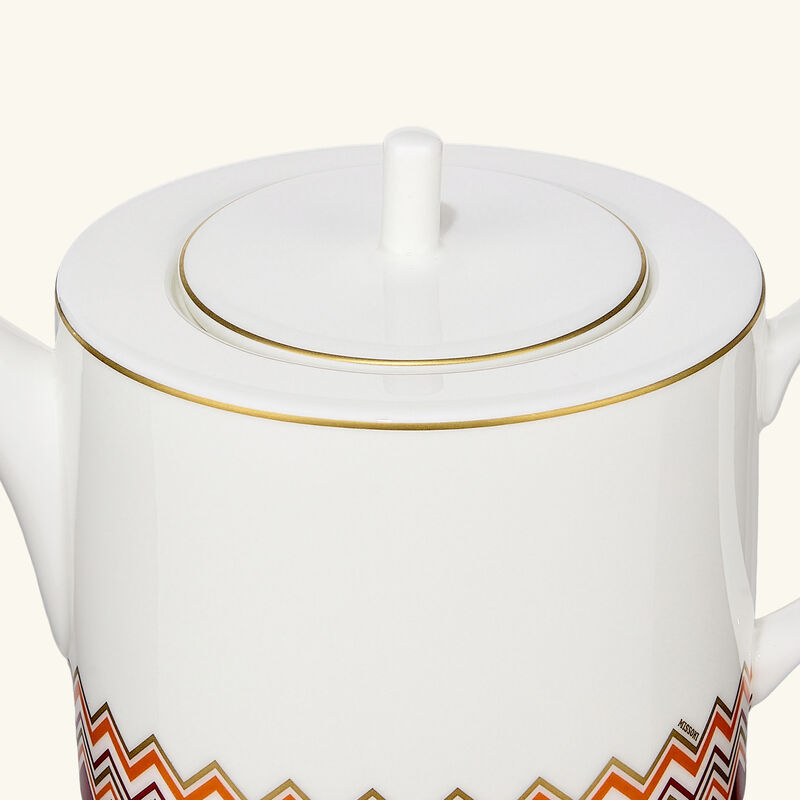 missoni home iconic tea   coffee pot multicolor