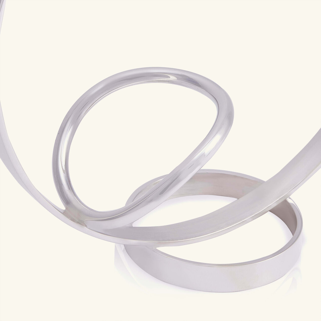 كريستوفل حلقة تقديم المشروب فيرتيجو باللون الفضي