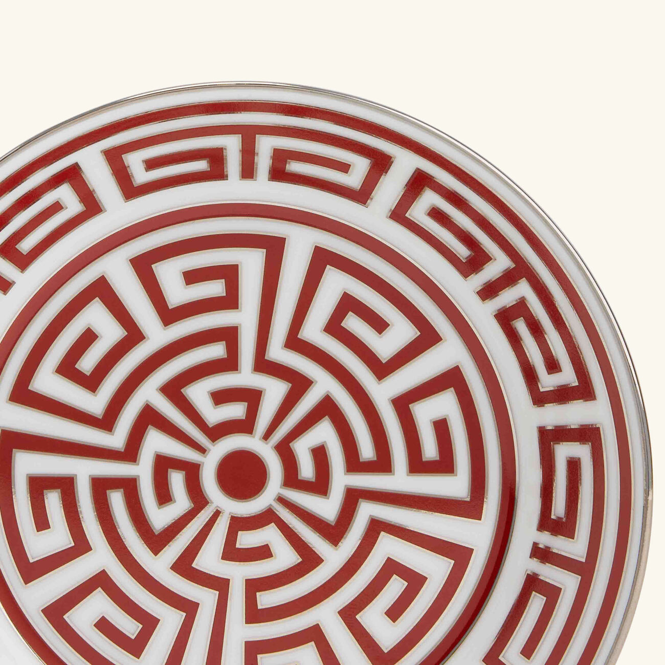 جينوري 1735 صحن الشاي لابيرينتو أحمر