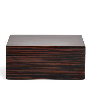 Macassar Ebony Wooden Box, medium