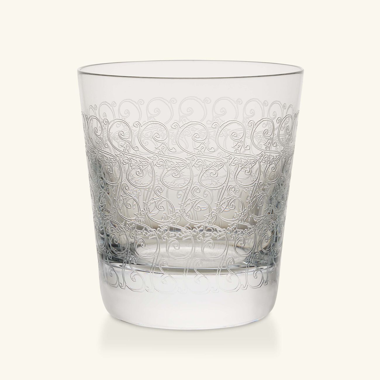 baccarat rohan drinking glass clear