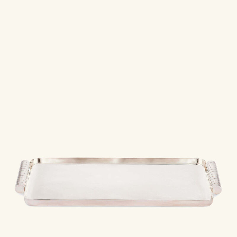 ralph lauren home montgomery oblong serving tray rectangular large silver plated