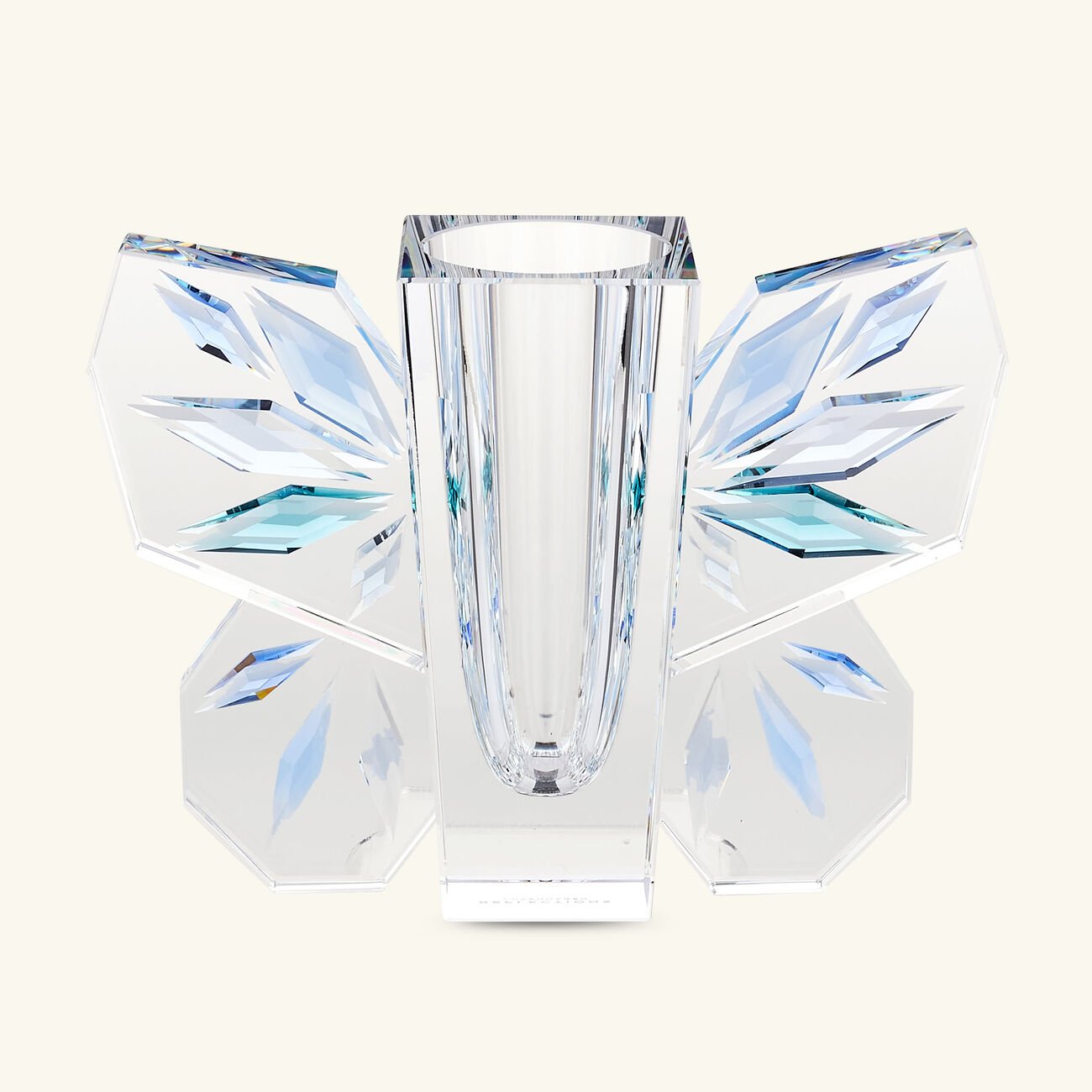 reflections copenhagen lucie butterfly vase blue