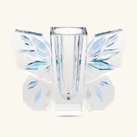 reflections copenhagen lucie butterfly vase blue