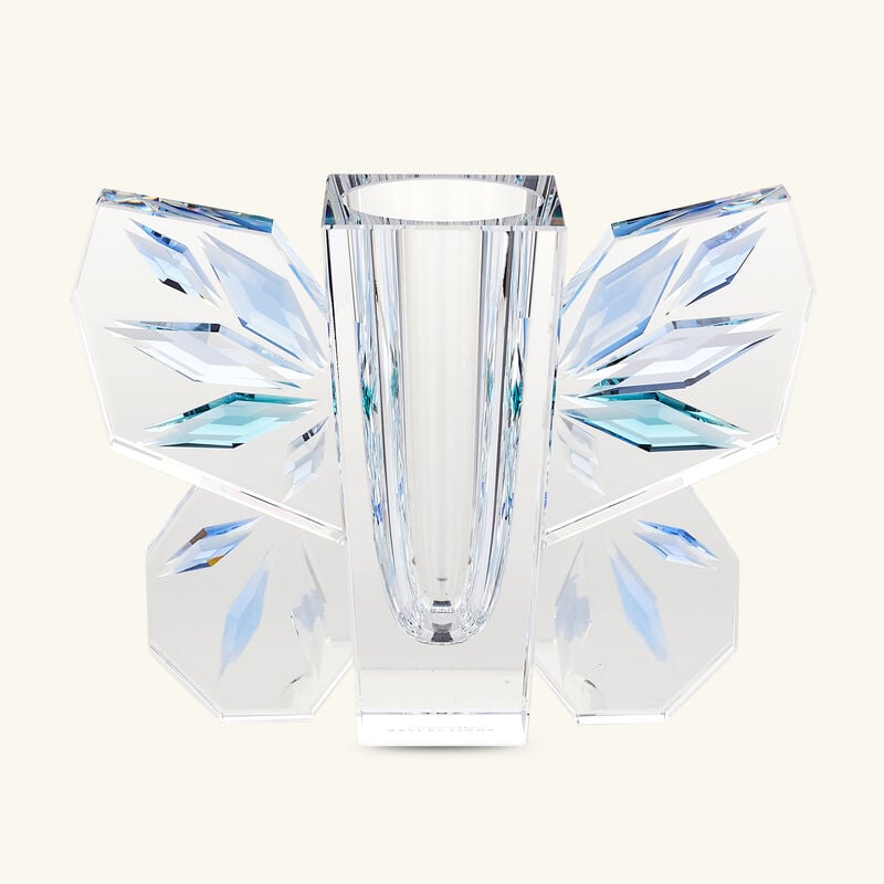 reflections copenhagen lucie butterfly vase blue