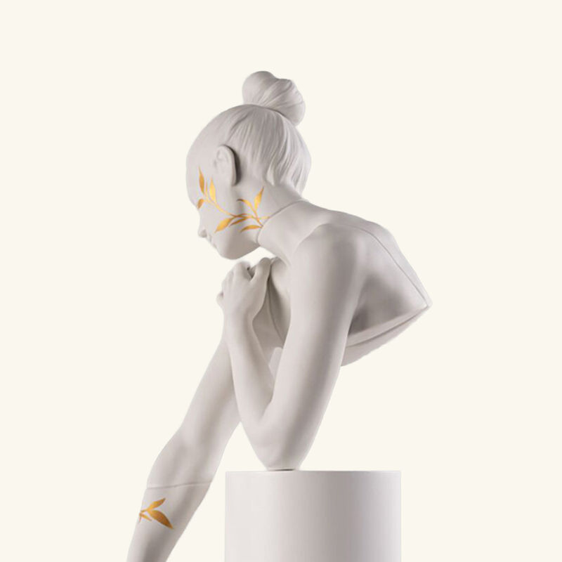 Reflection Of Nature - Her Sculpture Large White lladro reflection of nature her sculpture large white
