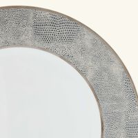 bernardaud sauvage dinner plate round grey 26cm
