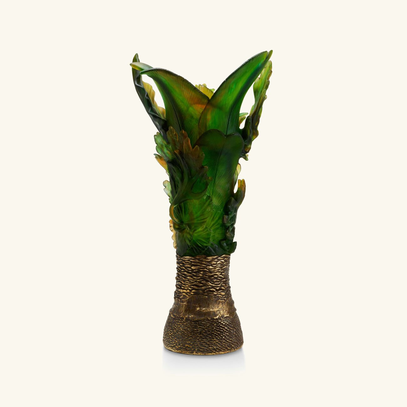 Borneo Magnum Vase Extra Large Green Limited Edition daum borneo magnum vase extra large green limited edition