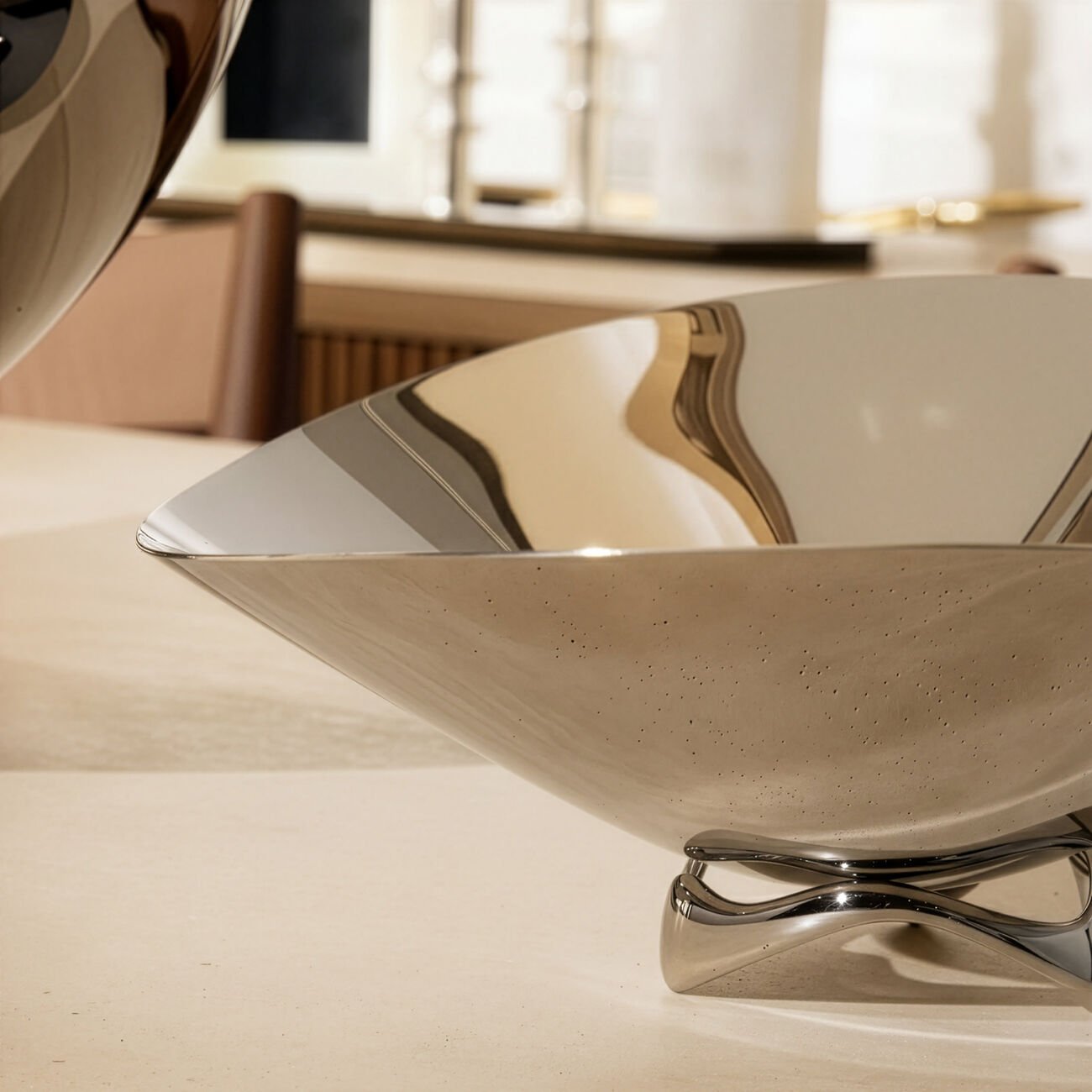 georg jensen koppel wave bowl clear small