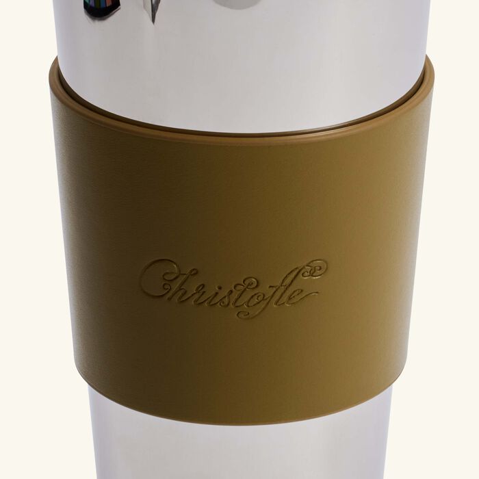 Objets Miroir Coffee Cup Stainless Steel Imperial Green christofle objets miroir coffee cup stainless steel imperial green