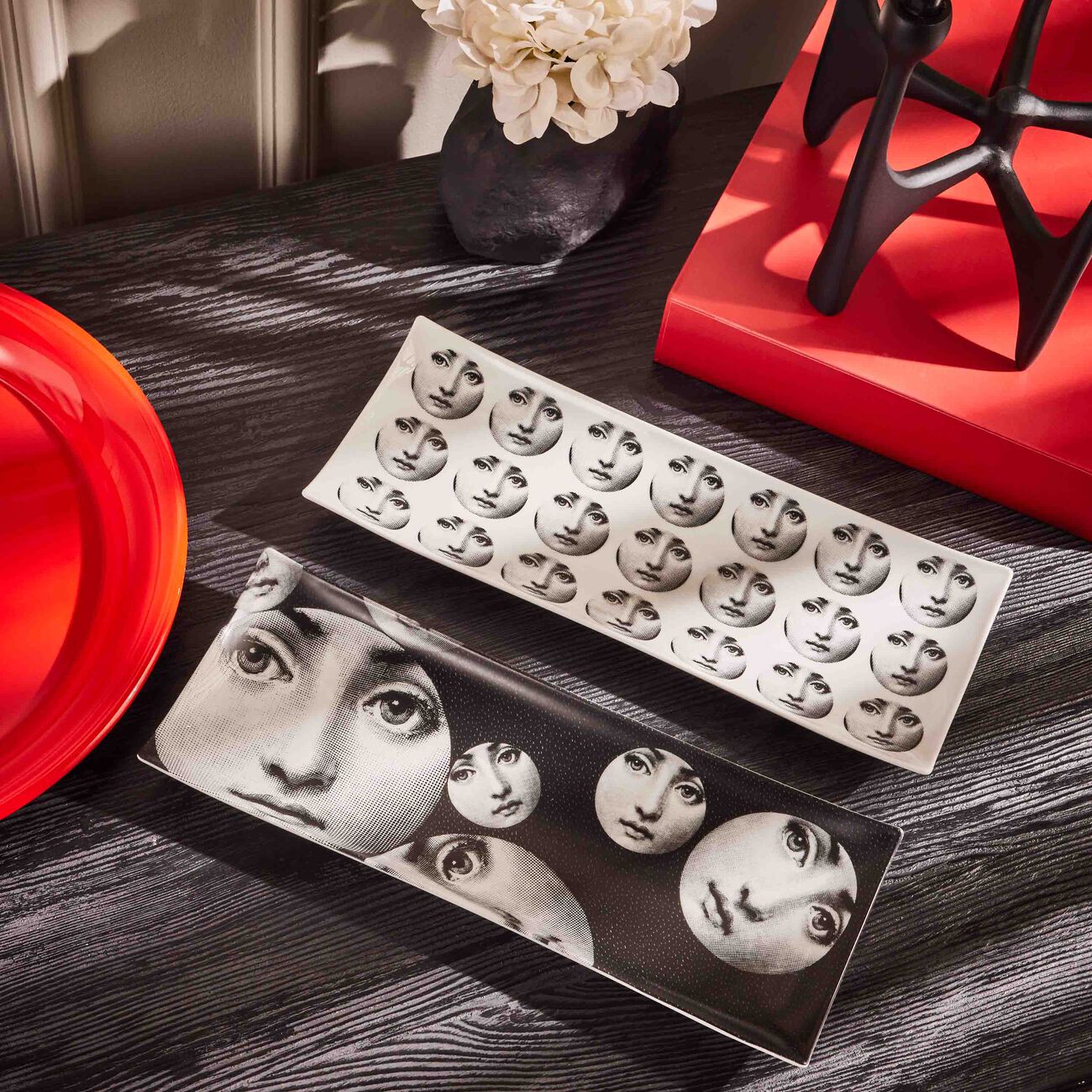 فورناسيتي صينية تيما إي فاريازيوني 242 مستطيلة صغيرة سوداء