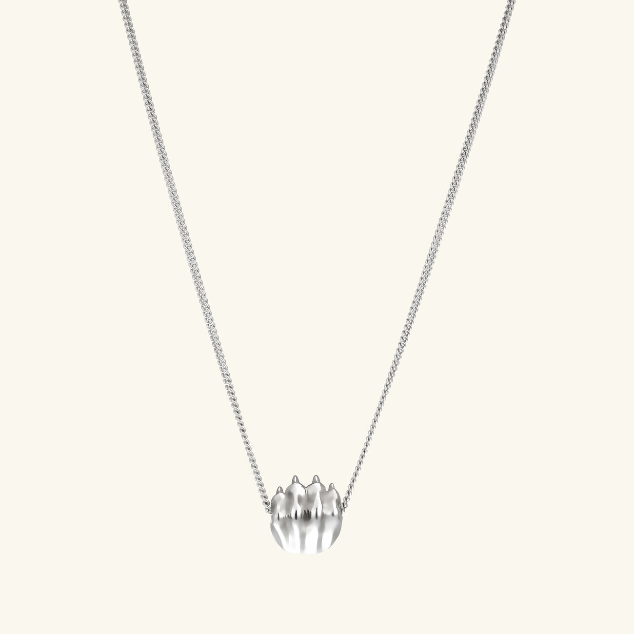 Patte de Lion Necklace Sterling Silver Small christofle patte de lion necklace sterling silver small