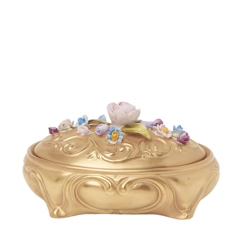 Marie-Antoinette Medium Oval Trinket Box, large