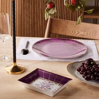 Prunus Ashtray Rectangular Small Purple bernardaud prunus ashtray rectangular small purple