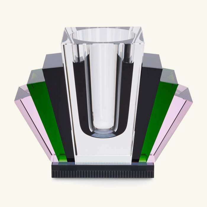 ريفليكشنز كوبنهاغن مزهرية هارلم الشفافة صغيرة سوداء