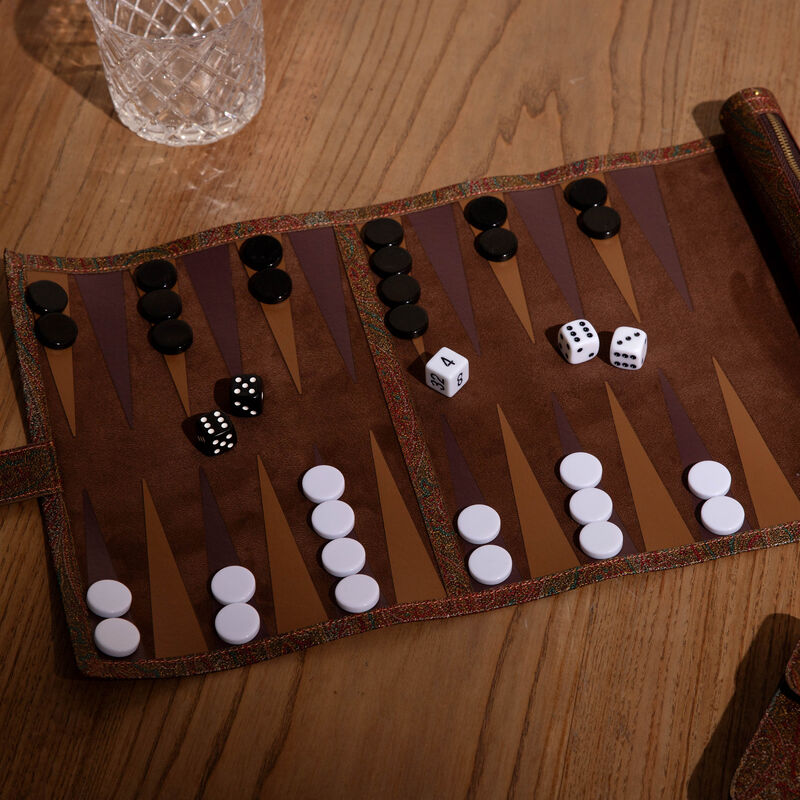 etro arnica travel backgammon