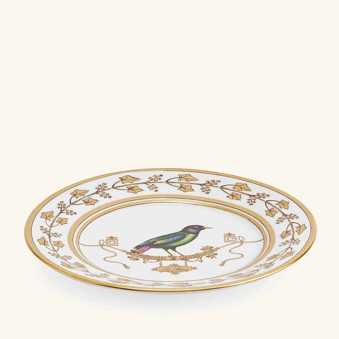 Impero Geai Bread Plate Round Gold 16cm ginori 1735 impero geai bread plate round gold 16cm