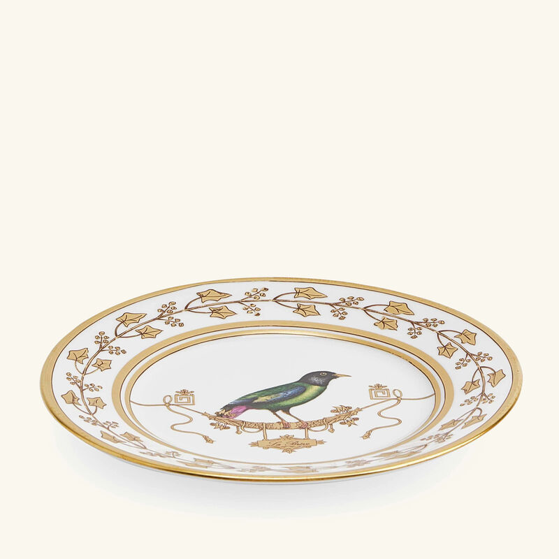 Impero Geai Bread Plate Round Gold 16cm ginori 1735 impero geai bread plate round gold 16cm