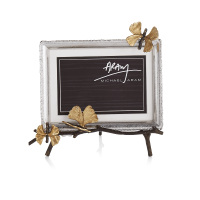 Butterfly Ginkgo Easel Photo Frame, small