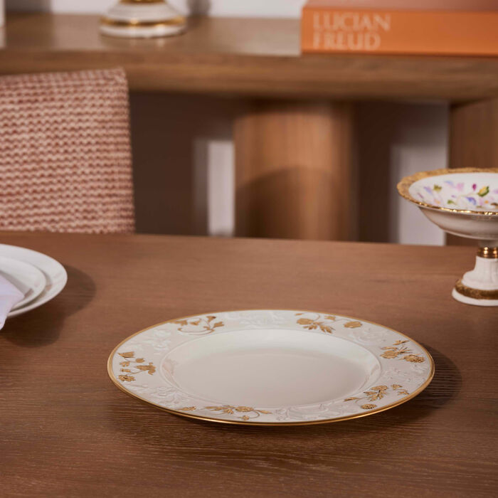 فيلاري طبق الطعام تاورمينا دائري أبيض 25 سم