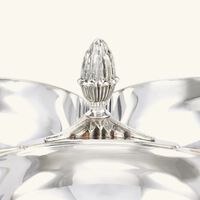 كريستوفل وعاء الضيافة مالميزون باللون الفضي 11 سم