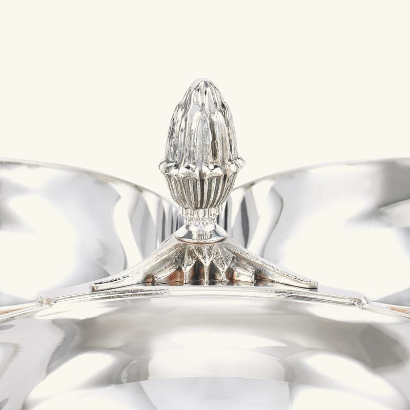 كريستوفل وعاء الضيافة مالميزون باللون الفضي 11 سم