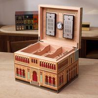 "Palacio Cienfuegos" Humidor Brown elie bleu palacio cienfuegos humidor brown