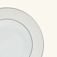 bernardaud dune soup plate round white 19cm