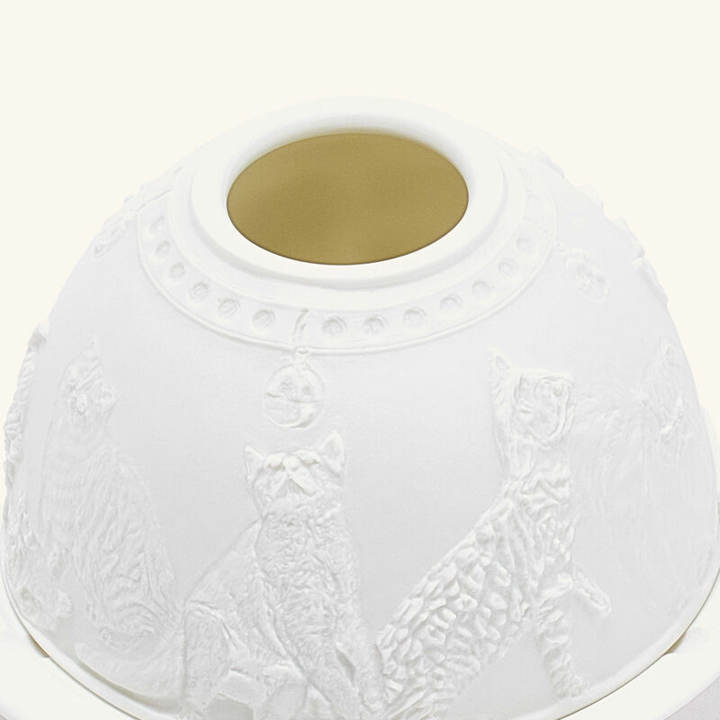 bernardaud cats lithophanie