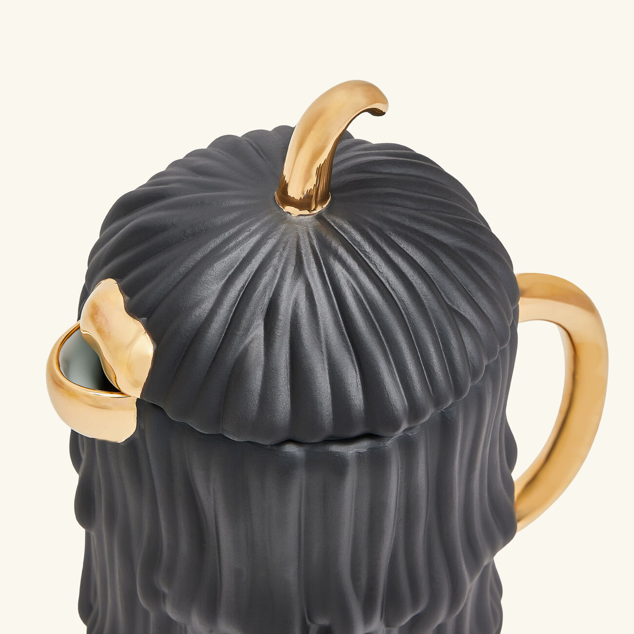 Haas Coffee & Tea Pot Black l objet haas coffee tea pot black