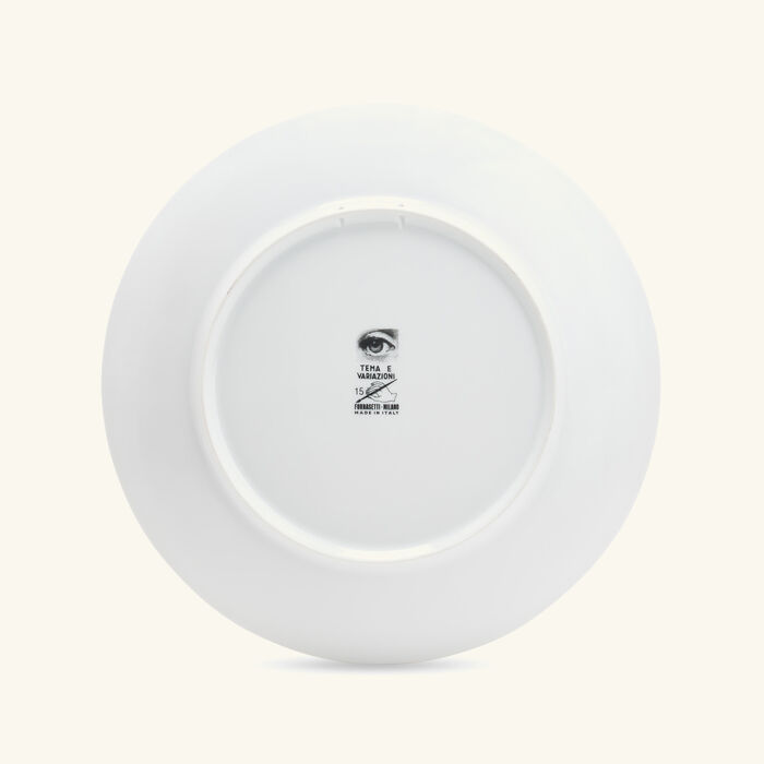 fornasetti tema e variazioni no 15 wall plate gold