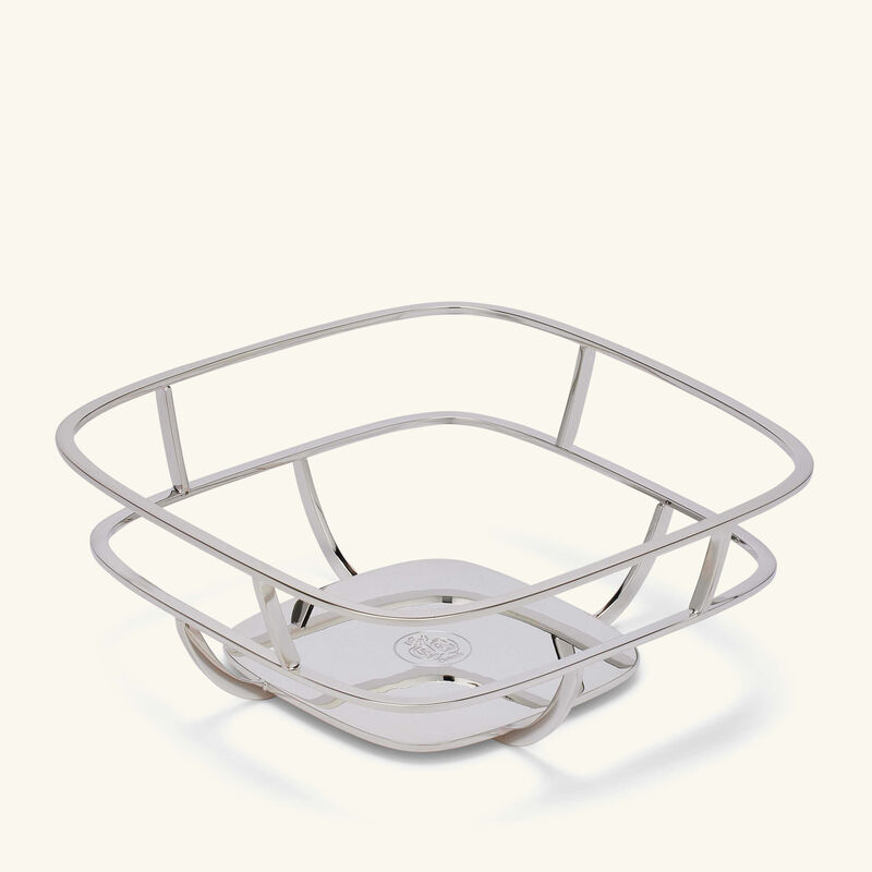 Silver Time Bread Basket Silver Plated christofle silver time bread basket silver plated