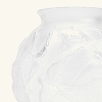Hirondelles Vase Small Clear lalique hirondelles vase small clear