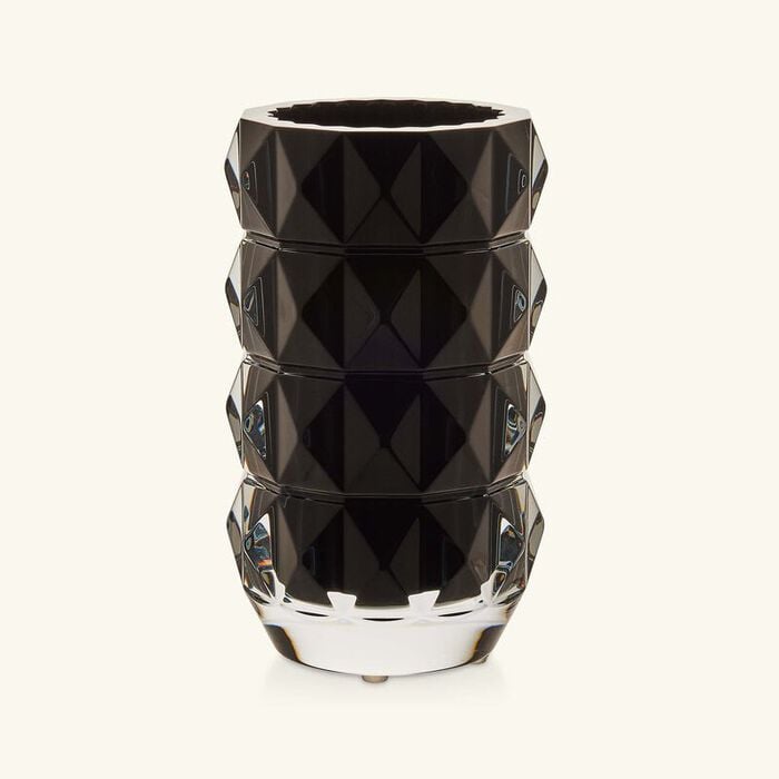Louxor Vase Round Small Black baccarat louxor vase round small black