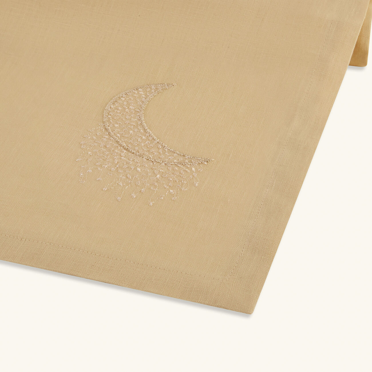 catherine denoual fairy moon napkin beige