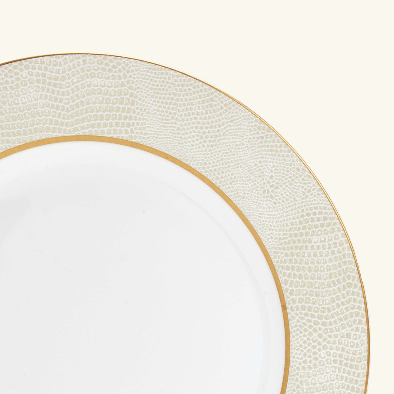 Sauvage Blanc Salad Plate Round White 21cm bernardaud sauvage blanc salad plate round white 21cm