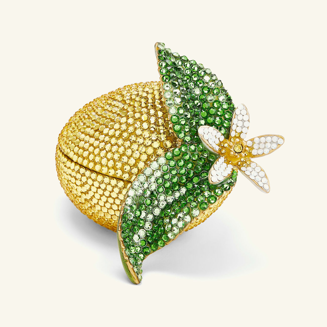 Mila Lemon Box Gold jay strongwater mila lemon box gold