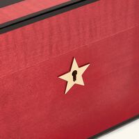 Che Cigar Humidor Red elie bleu che cigar humidor red