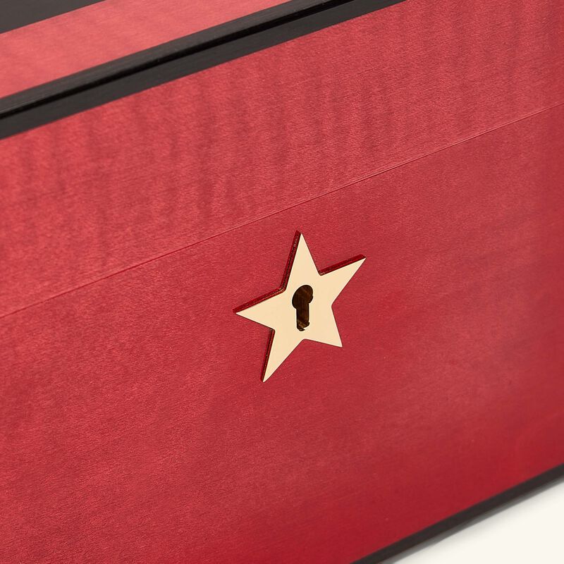 Che Cigar Humidor Red elie bleu che cigar humidor red