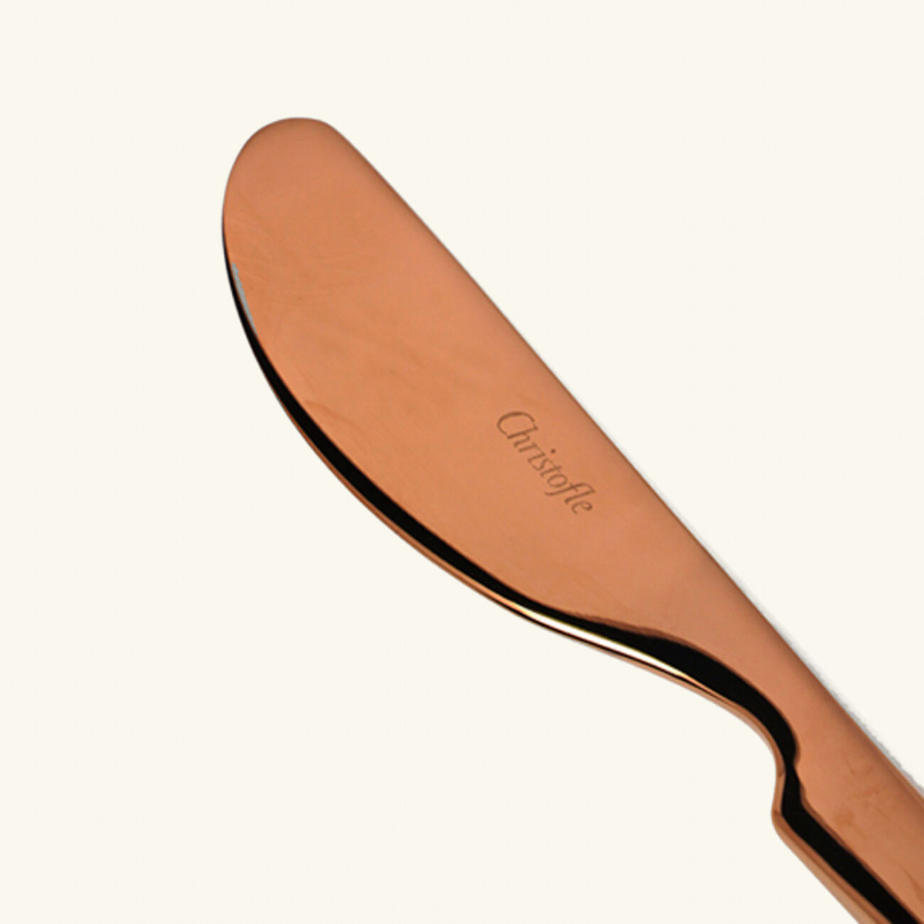 l  ame de christofle butter knife pink